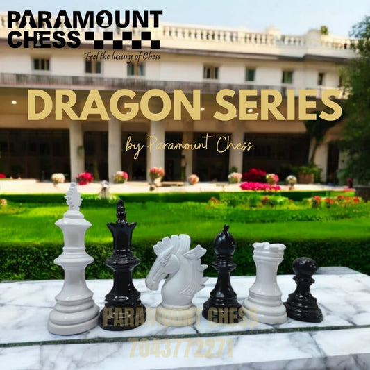 βοΈ 30-Inch King Height Giant Chess Set β Crafted from Premium FRP Material for Outdoor Grandeur