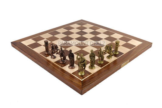 Paramount Dealz Brass Chess Set Luxury Collection Handmade 21