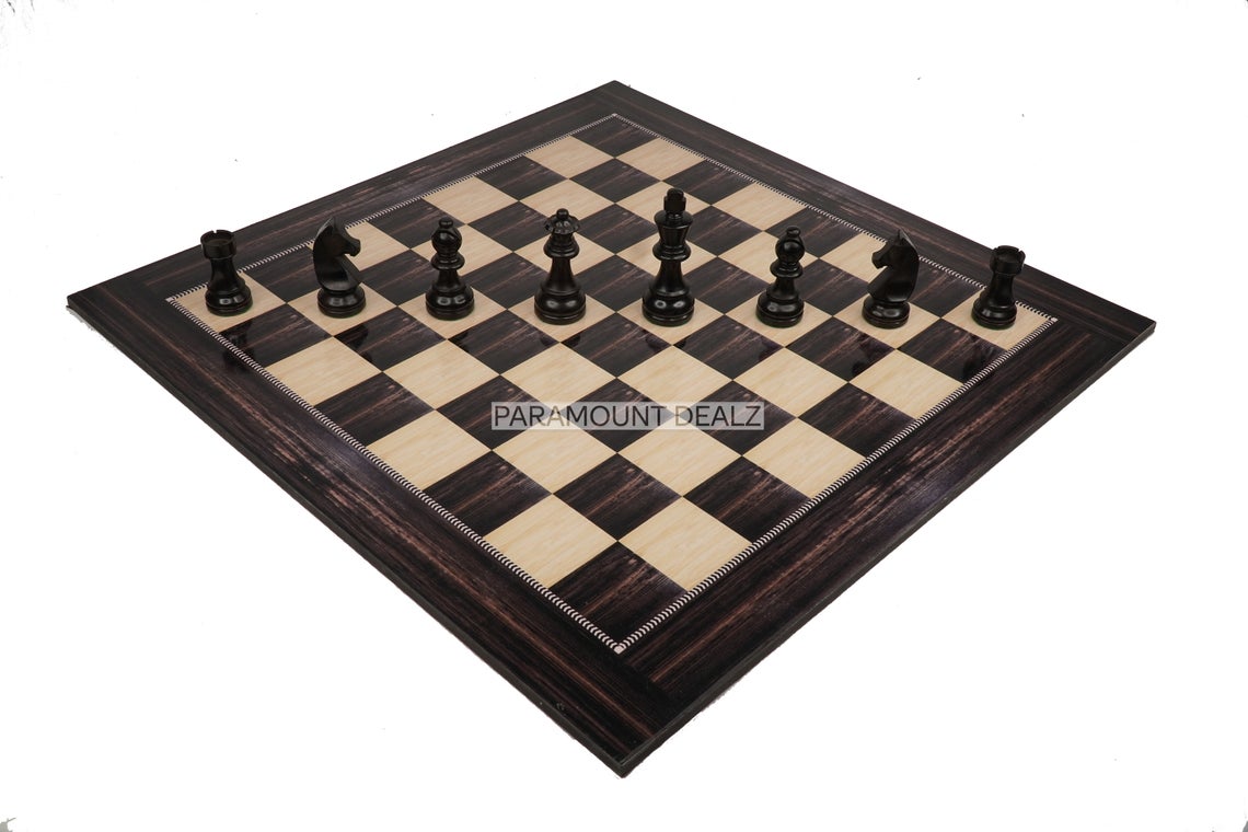 Wooden Laminated Chess Board Game