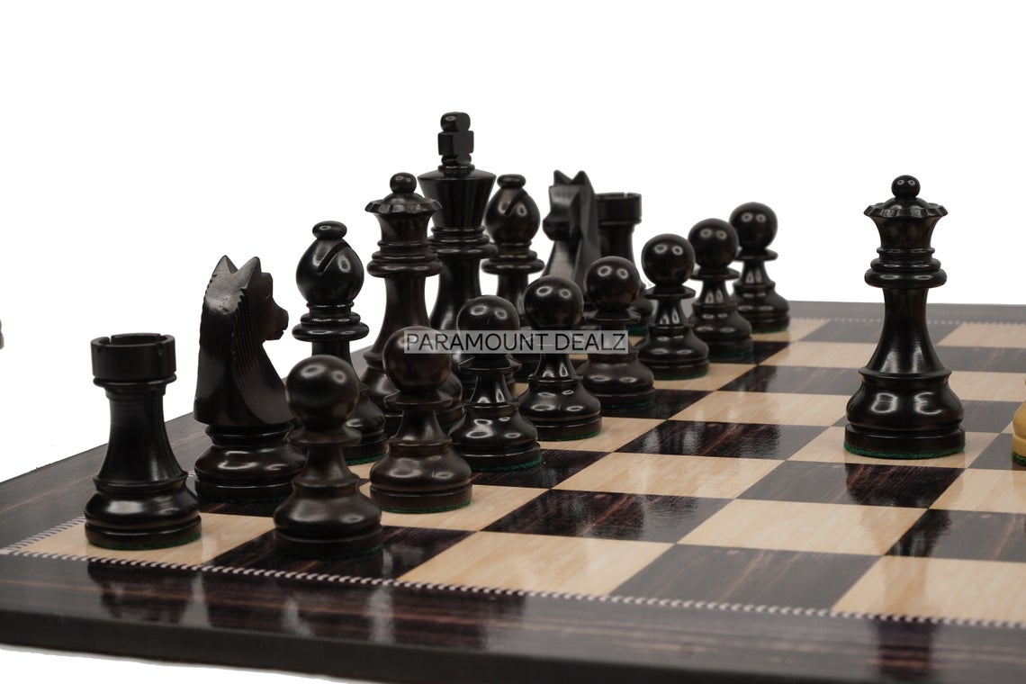 Wooden Laminated Chess Board Game