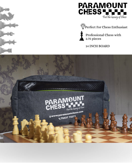 12" Handcrafted Magnetic Foldable Wooden Chess Set ♟️ | Indian Rosewood & Maple Wood | Premium Magnetic Chess Pieces with Carry Bag 🎒 | Available in 12", 14", 18"