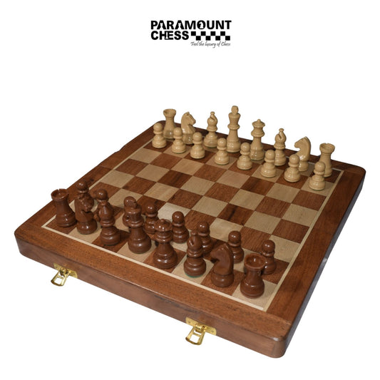 ♟️ Grand Master Edition Standard Plastic Chess Pieces – Yellow & Brown | 2.25" King Height | Includes 2 Extra Queens | Without Chess Board