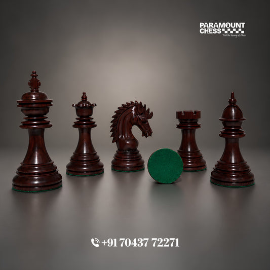 Cyrus Handcrafted Wooden Chess Pieces | Paramount Chess