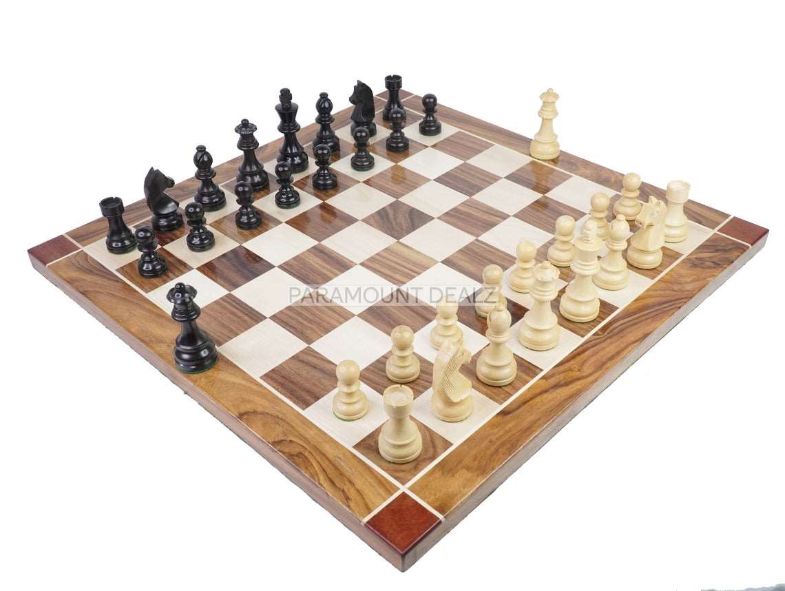 Personalized Wooden Chess Board Game Set