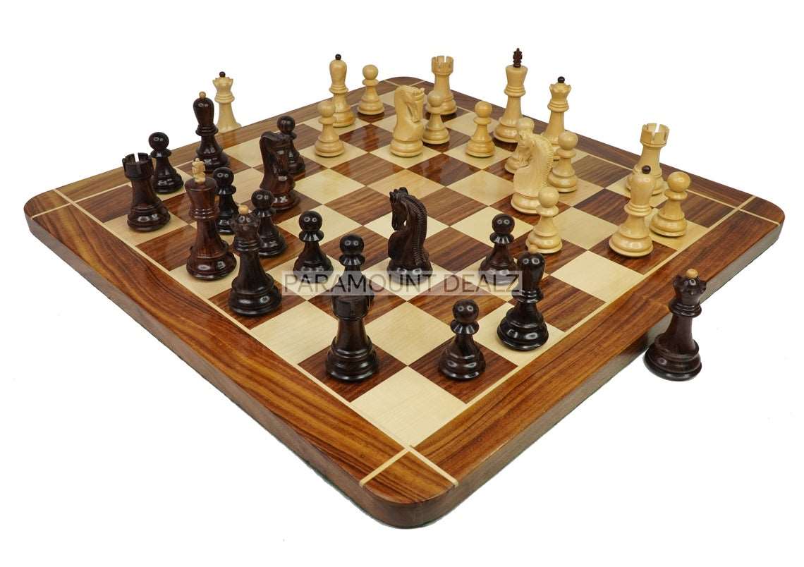 Personalized Wooden Chess Board Game