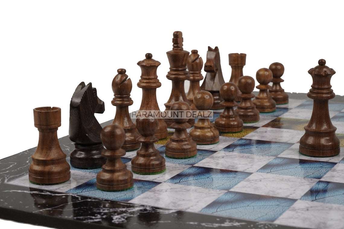 Staunton Style Wooden Chess Pieces