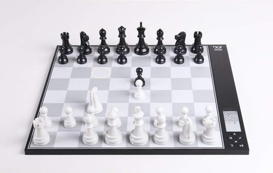 DGT Centaur Smart Chess Computer | Adaptive AI Chess Board with Intelligent Coaching & LCD Display