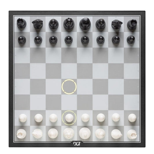 ♟️ DGT Pegasus Smart Electronic Chess Board with Bluetooth Connectivity | Play Online on Lichess & Chess.com | Premium Wooden Look