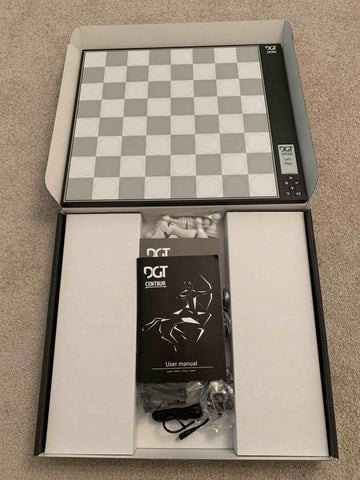 DGT Centaur Smart Chess Computer | Adaptive AI Chess Board with Intelligent Coaching & LCD Display