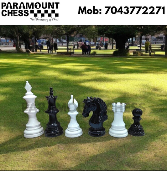 🛡️ Paramount Arabian Knight Series Giant Chess Set – Design 2 | Premium FRP Material | Ideal for Gardens, Events & Resorts ♟️