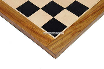 WOODEN CHESS BOARD EBONY SHEESHAM WOOD