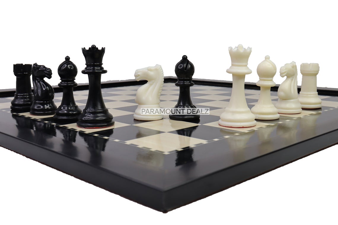 Classic Collection - Wooden Laminated Chess Board Game Set