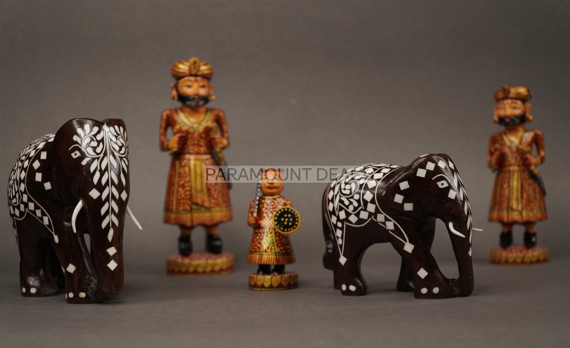 Paramount Dealz Handmade Elephant Animal Figurine