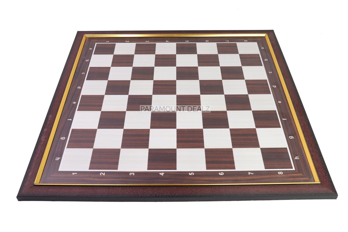 Wooden Chess Board Game - Handcrafted Folding Board For Classic Strategy Play