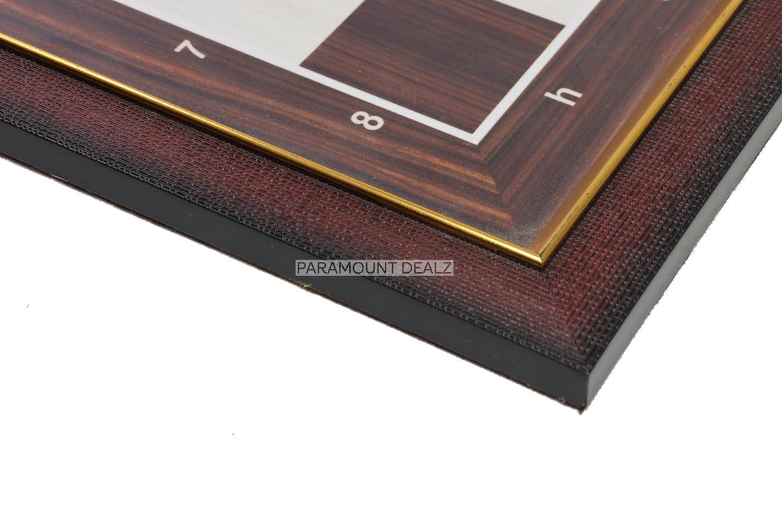Wooden Laminated 21" Chess Board Game Set
