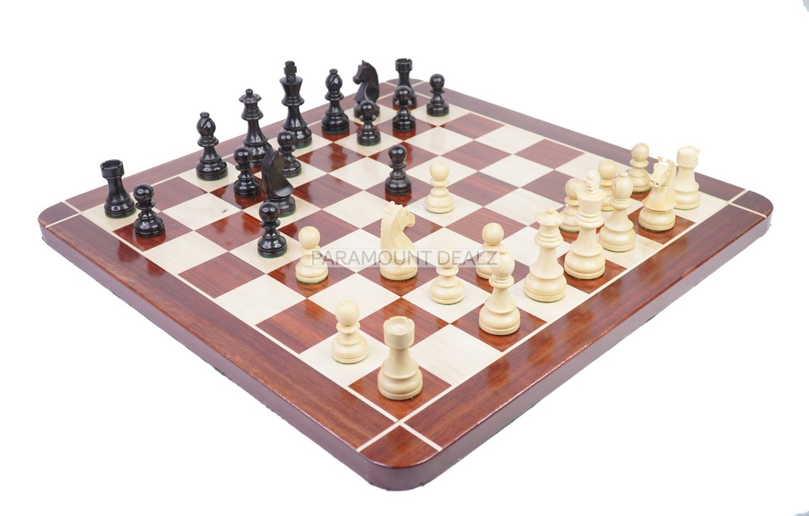 Personalized Wooden Chess Board Game Set