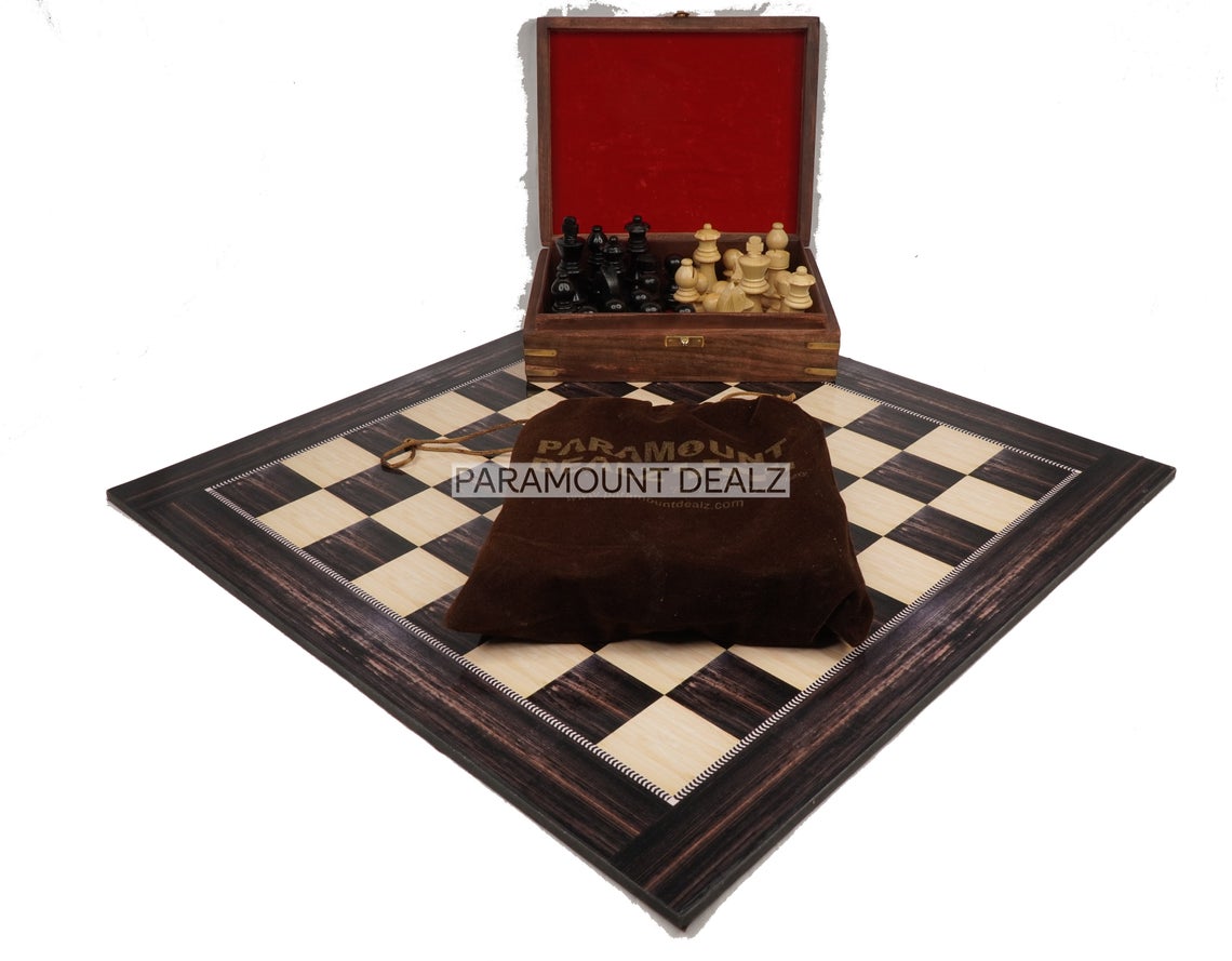 Wooden Laminated Chess Board Game