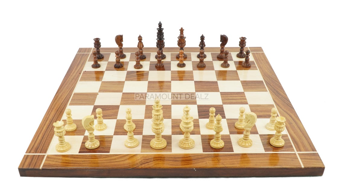 Regular Wooden Chess Pieces