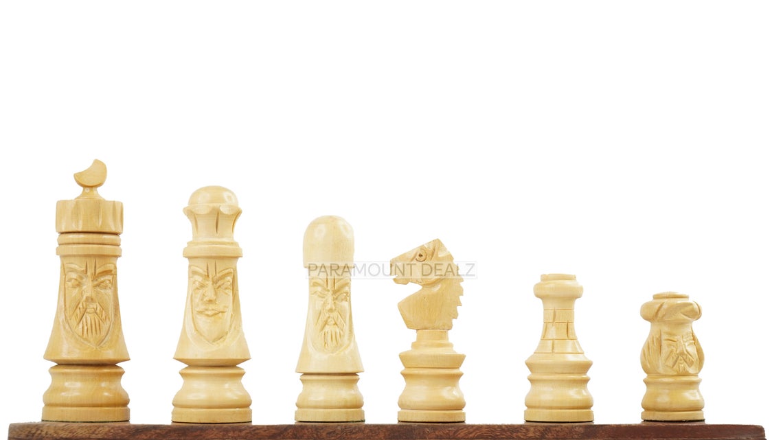 Chessmen Wooden Chess Pieces