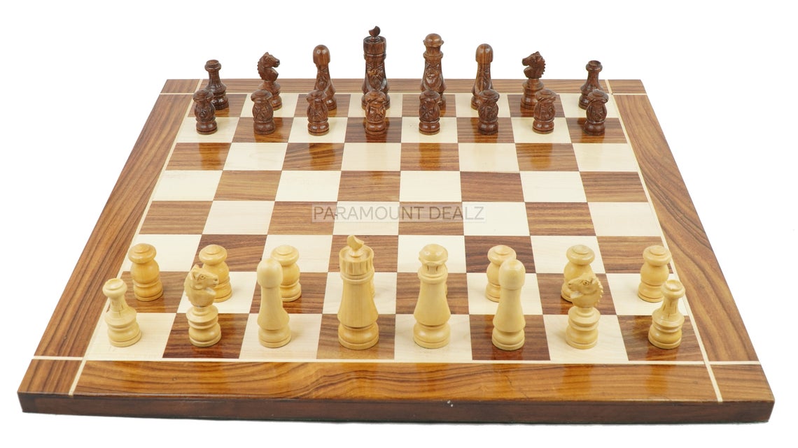 Chessmen Wooden Chess Pieces