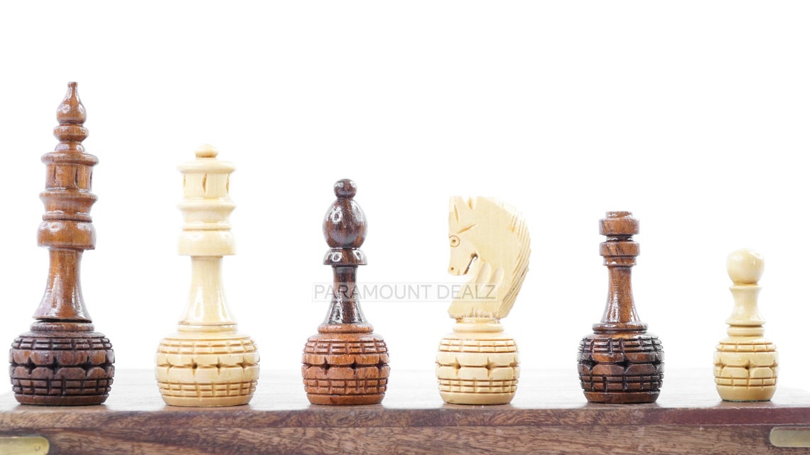 Chessmen Wooden Chess Pieces