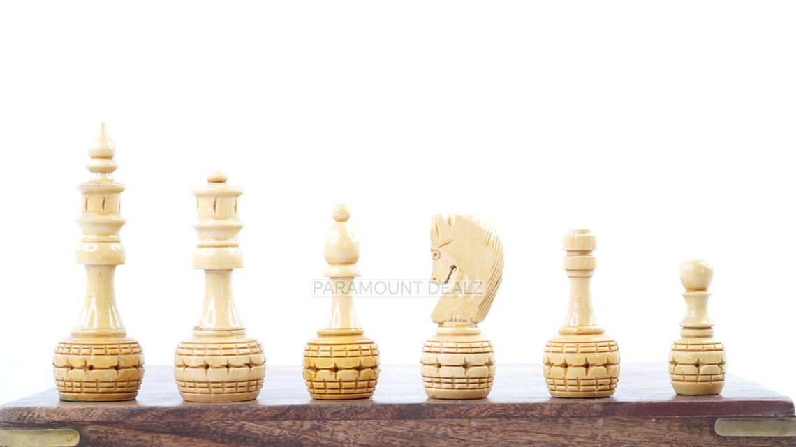 Chessmen Wooden Chess Pieces