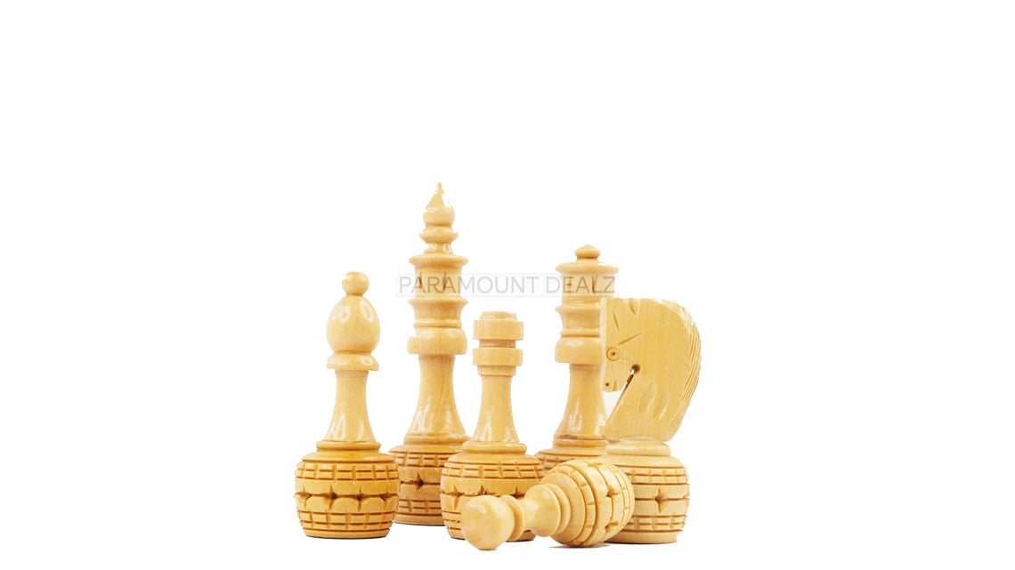 Chessmen Wooden Chess Pieces