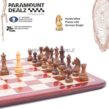 Petrick Budrosewood Chess Set