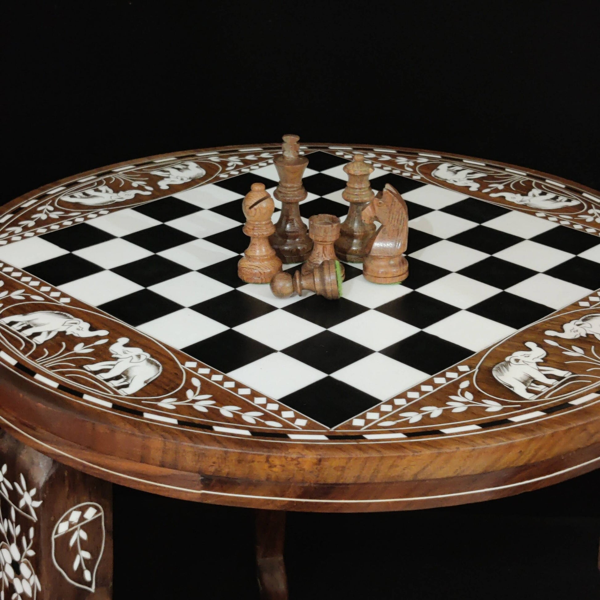 Chess Board Game Table