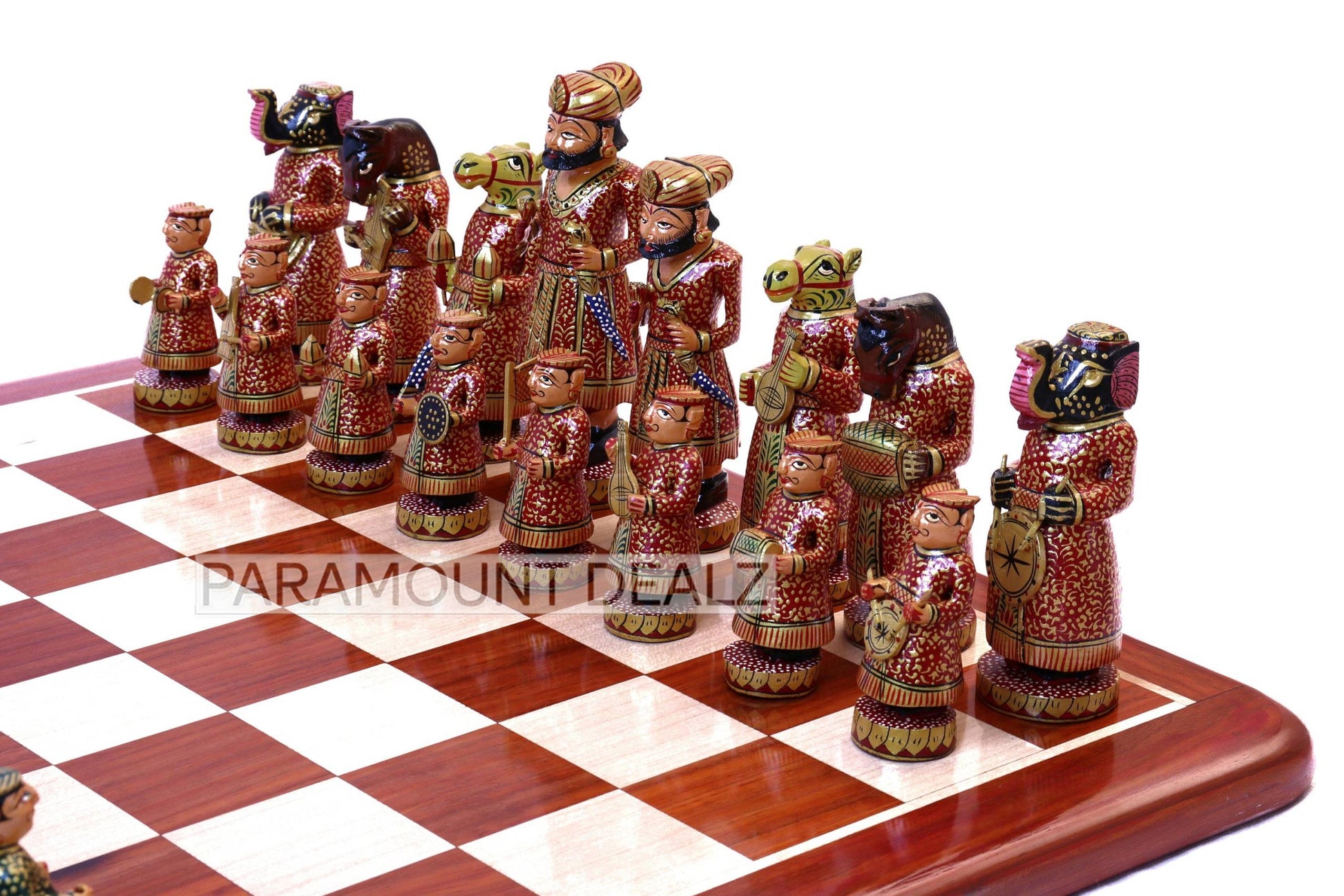 Musical Chess Board Set with Chess Pieces